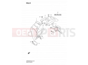 SUZUKI DR650SE L0 (2010) (E24) 41 - REAR FENDER