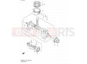 SUZUKI DR650SE L1 (2011) (E03,E28,E33) 6 - CRANKSHAFT