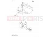 SUZUKI DR650SE L1 (2011) (E24) 39 - RIGHT HANDLE LEVER