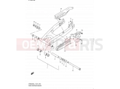 SUZUKI DR650SE L1 (2011) (E24) 49 - REAR SWINGING ARM