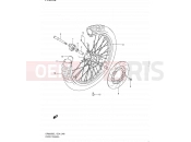 SUZUKI DR650SE L1 (2011) (E24) 46 - FRONT WHEEL
