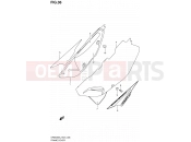 SUZUKI DR650SE L2 (2012) (E24) 36 - FRAME COVER
