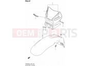 SUZUKI DR650SE L2 (2012) (E24) 37 - HEADLAMP HOUSING