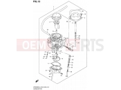 SUZUKI DR650SE L3 (2013) (E03,E28,E33) 13 - CARBURETOR (DR650SEL3 E33)