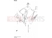 SUZUKI DR650SE L3 (2013) (E03,E28,E33) 52 - FUEL TANK (DR650SEL3 E03)