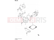 SUZUKI DR650SE L4 (2014) (E03,E28,E33) 16 - OIL PUMP