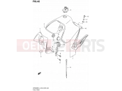 SUZUKI DR650SE L4 (2014) (E03,E28,E33) 42 - FUEL TANK (DR650SEL4 E03)