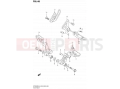 SUZUKI DR650SE L4 (2014) (E03,E28,E33) 40 - FOOTREST
