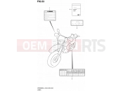 SUZUKI DR650SE L4 (2014) (E03,E28,E33) 53 - LABEL (DR650SEL4 E03)