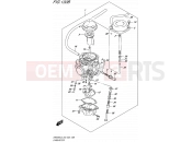 SUZUKI DR650SE L5 (2015) (E03,E28,E33) 130B - CARBURETOR (DR650SEL5 E28)