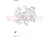 SUZUKI DR650SE L5 (2015) (E03,E28,E33) 401B - FRAME (DR650SEL5 E28)