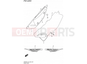 SUZUKI DR650SE L5 (2015) (E03,E28,E33) 445A - FRAME COVER