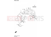 SUZUKI DR650SE L5 (2015) (E03,E28,E33) 474A - REAR FENDER