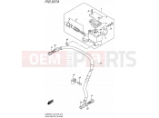 SUZUKI DR650SE L5 (2015) (E03,E28,E33) 537A - FRONT MASTER CYLINDER