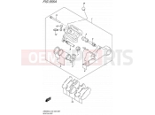SUZUKI DR650SE L5 (2015) (E03,E28,E33) 555A - REAR CALIPER