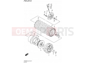 SUZUKI DR650SE L5 (2015) (E24) 201A - CLUTCH