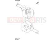 SUZUKI DR650SE L5 (2015) (E24) 355A - HANDLE SWITCH