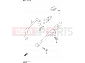 SUZUKI DR650SE L5 (2015) (E24) 416A - REAR GRIP