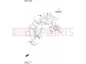 SUZUKI DR650SE L5 (2015) (E24) 474A - REAR FENDER