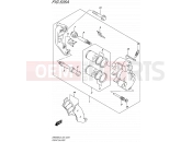 SUZUKI DR650SE L5 (2015) (E24) 535A - FRONT CALIPER