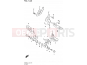SUZUKI DR650SE L5 (2015) (E434) 415A - FOOTREST