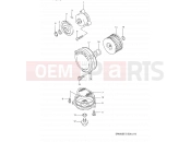 SUZUKI DR650SE R (1994) 13 - OIL PUMP