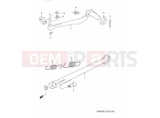 SUZUKI DR650SE R (1994) 28 - STAND - REAR BRAKE