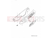 SUZUKI DR650SE R (1994) 33A - FRAME COVER (MODEL R/S)