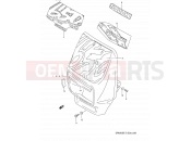 SUZUKI DR650SE R (1994) 36 - HEADLAMP HOUSING