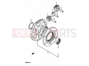 SUZUKI DR800S / DR800SU L (1990) 6 - STARTER CLUTCH
