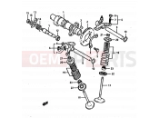 SUZUKI DR800S / DR800SU L (1990) 9 - CAM SHAFT-VALVE