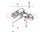 SUZUKI DR800S / DR800SU L (1990) 12 - AIR CLEANER