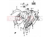 SUZUKI DR800S / DR800SU L (1990) 31 - FUEL TANK