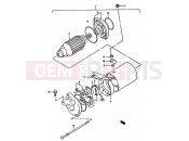 SUZUKI DR800S / DR800SU L (1990) 19 - STARTING MOTOR