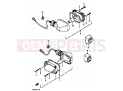 SUZUKI DR800S / DR800SU L (1990) 25 - TURN SIGNAL LAMP