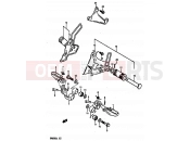 SUZUKI DR800S / DR800SU L (1990) 30 - FOOTREST