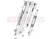 SUZUKI DR800S / DR800SU L (1990) 35 - FRONT FORK