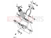 SUZUKI DR800S / DR800SU L (1990) 47 - REAR CUSHION LEVER