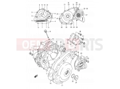 SUZUKI DR800S / DR800SU M (1991) 4 - CRANKCASE COVER