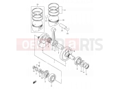 SUZUKI DR800S / DR800SU M (1991) 5 - CRANKSHAFT