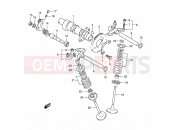 SUZUKI DR800S / DR800SU M (1991) 9 - CAM SHAFT - VALVE