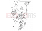 SUZUKI DR800S / DR800SU M (1991) 11 - CARBURETOR (MODEL M/N)
