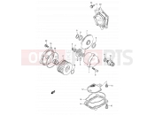 SUZUKI DR800S / DR800SU M (1991) 14 - OIL PUMP - FUEL PUMP