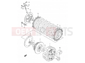 SUZUKI DR800S / DR800SU M (1991) 17 - CLUTCH