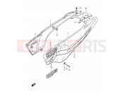SUZUKI DR800S / DR800SU M (1991) 36 - FRAME COVER (MODEL M)