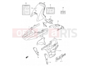 SUZUKI DR800S / DR800SU M (1991) 42 - COWLING BODY (MODEL M)