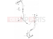 SUZUKI DR800S / DR800SU M (1991) 49 - FRONT BRAKE HOSE