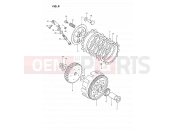SUZUKI DS80 F (1985) (E03) 9 - CLUTCH