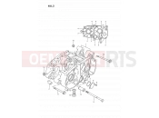 SUZUKI DS80 H (1987) (E03) 2 - CRANKCASE