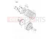 SUZUKI DS80 H (1987) (E24) 9 - CLUTCH